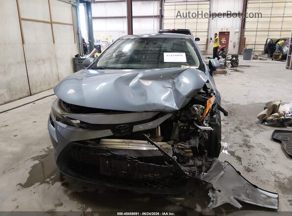 JTDEPMAE0N3014442 2022 TOYOTA COROLLA Blue Widok z przodu