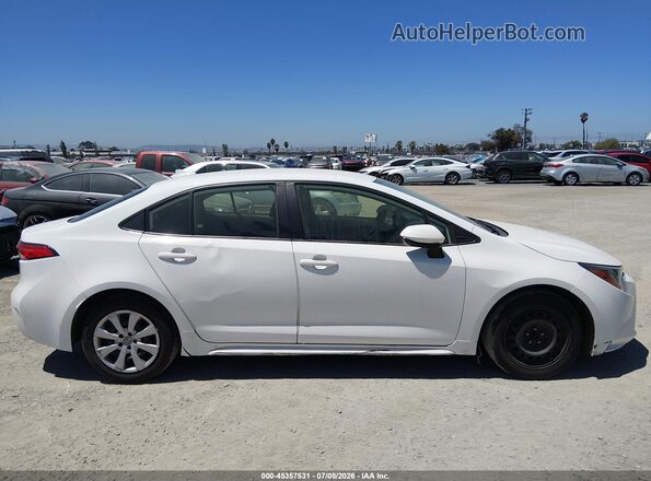 JTDEPMAE0N3015901 2022 TOYOTA COROLLA White Widok wnętrza z tyłu