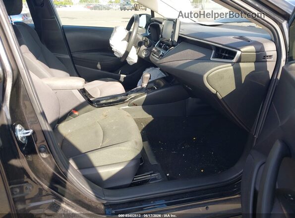 JTDEPMAE0NJ213857 2022 TOYOTA COROLLA Черный Вид салона спереди