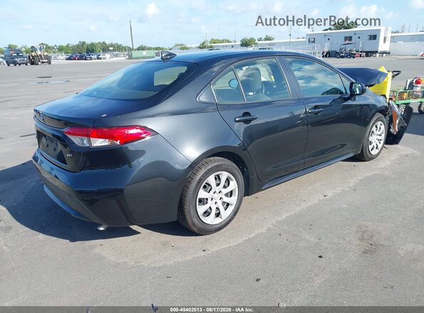 JTDEPMAE0NJ213857 2022 TOYOTA COROLLA Черный Задняя правая четверть