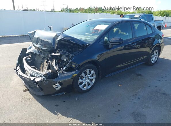 JTDEPMAE0NJ213857 2022 TOYOTA COROLLA Черный Передняя левая четверть