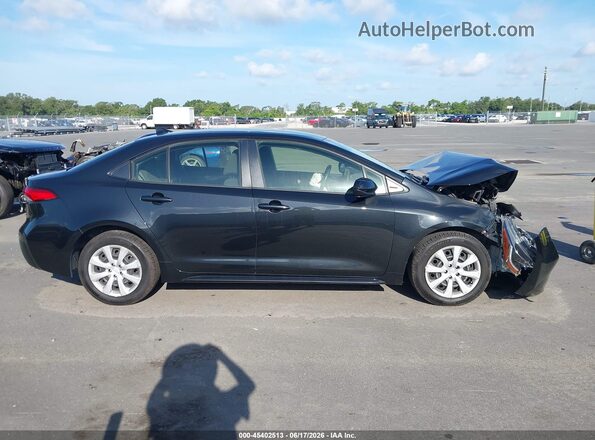 JTDEPMAE0NJ213857 2022 TOYOTA COROLLA Черный Вид задней части салона