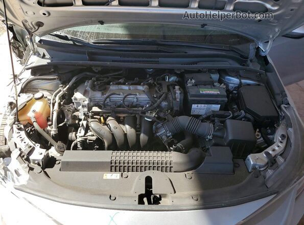 JTDEPMAE1MJ129786 2021 TOYOTA COROLLA Silver 