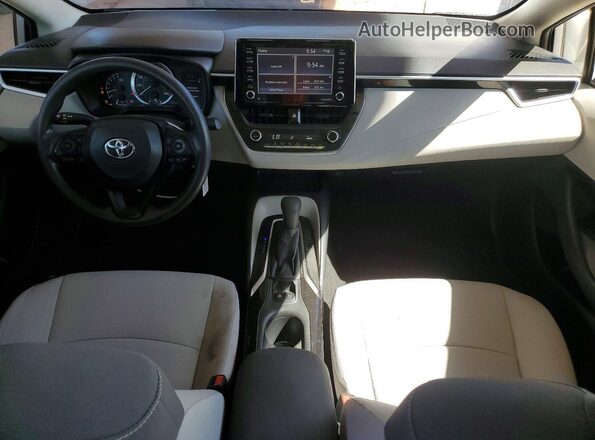 JTDEPMAE1MJ129786 2021 TOYOTA COROLLA Silver 