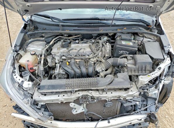 JTDEPMAE1MJ141548 2021 TOYOTA COROLLA Серебряный Вид подкапотного пространства