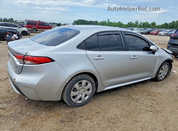 JTDEPMAE1MJ141548 2021 TOYOTA COROLLA Серебряный Задняя правая четверть