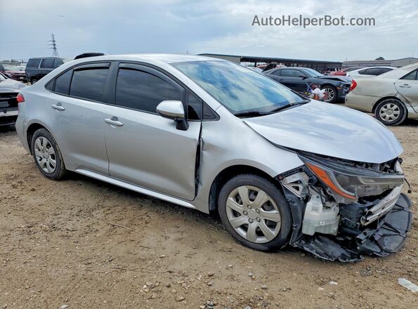 JTDEPMAE1MJ141548 2021 TOYOTA COROLLA Серебряный Передняя правая четверть