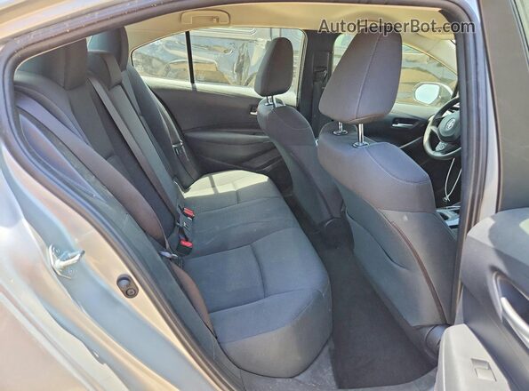 JTDEPMAE1MJ153909 2021 TOYOTA COROLLA Silver Rear seats view