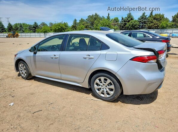 JTDEPMAE1MJ153909 2021 TOYOTA COROLLA Silver Rear left