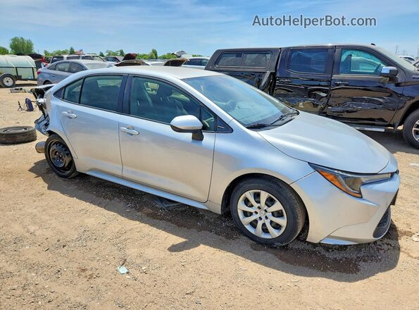 JTDEPMAE1MJ153909 2021 TOYOTA COROLLA Silver Front right