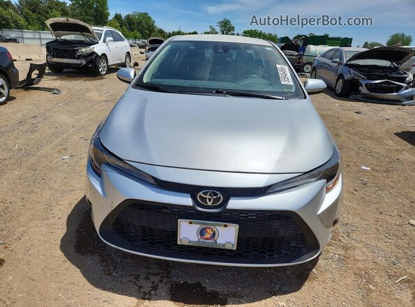 JTDEPMAE1MJ153909 2021 TOYOTA COROLLA Silver Front view