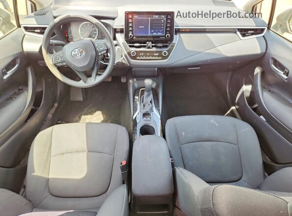 JTDEPMAE1MJ153909 2021 TOYOTA COROLLA Silver Dashboard view