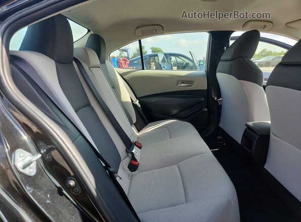 JTDEPMAE1MJ182388 2021 TOYOTA COROLLA Черный Вид задних сидений