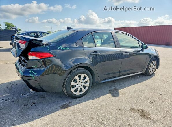 JTDEPMAE1MJ182388 2021 TOYOTA COROLLA Черный Задняя правая четверть