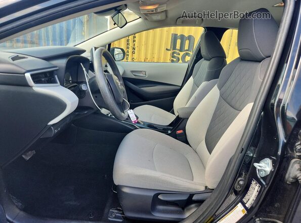 JTDEPMAE1MJ182388 2021 TOYOTA COROLLA Черный Вид салона спереди