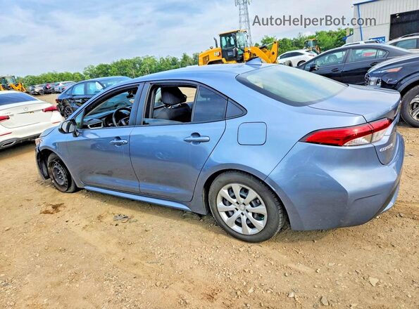 JTDEPMAE1NJ213401 2022 TOYOTA COROLLA Blue Հետևի ձախ
