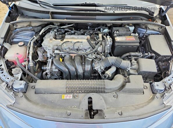 JTDEPMAE1NJ213401 2022 TOYOTA COROLLA Blue Սալոնի հետևի տեսք