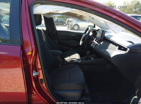 JTDEPMAE1NJ221577 2022 TOYOTA COROLLA Red Вид салону спереду