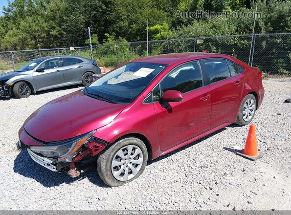 JTDEPMAE1NJ221577 2022 TOYOTA COROLLA Red Передня ліва чверть
