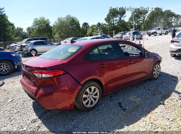 JTDEPMAE1NJ221577 2022 TOYOTA COROLLA Red Задня права чверть