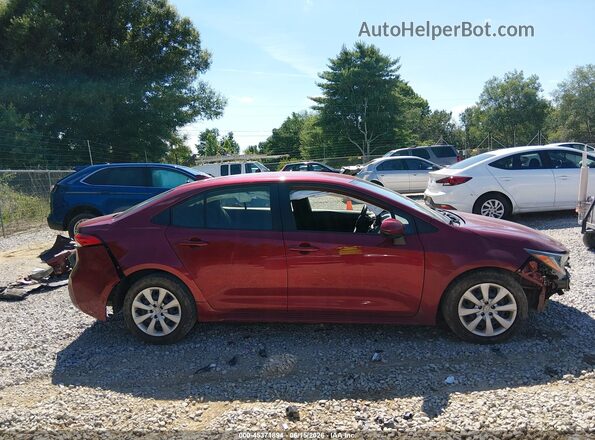 JTDEPMAE1NJ221577 2022 TOYOTA COROLLA Red Вид задньої частини салону