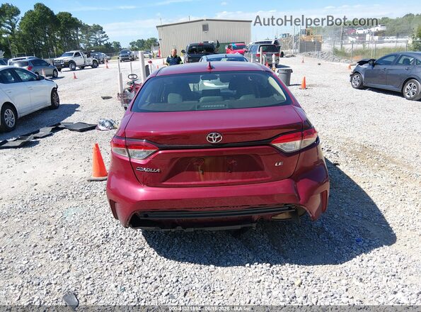 JTDEPMAE1NJ221577 2022 TOYOTA COROLLA Red 
