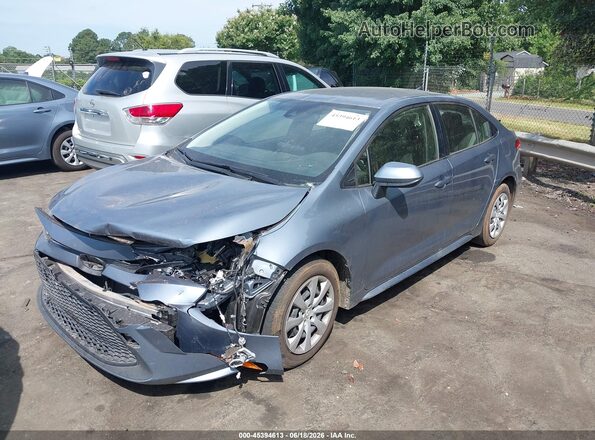 JTDEPMAE1NJ224544 2022 TOYOTA COROLLA Blue Передня ліва чверть
