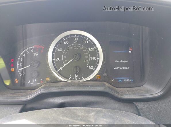 JTDEPMAE1NJ224544 2022 TOYOTA COROLLA Blue Вид задніх сидінь
