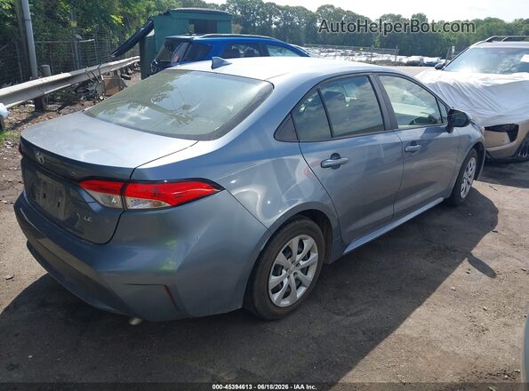 JTDEPMAE1NJ224544 2022 TOYOTA COROLLA Blue Задня права чверть