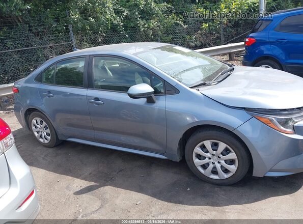 JTDEPMAE1NJ224544 2022 TOYOTA COROLLA Blue Вид задньої частини салону