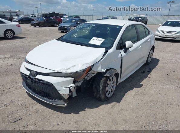 JTDEPMAE2MJ121292 2021 TOYOTA COROLLA White წინა მარცხენა ხედი სამი მეოთხედიდან