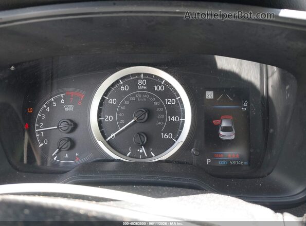 JTDEPMAE2MJ121292 2021 TOYOTA COROLLA White უკანა სავარძლების ხედი