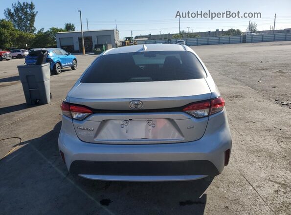 JTDEPMAE2MJ152493 2021 TOYOTA COROLLA Silver 