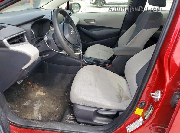 JTDEPMAE2MJ160769 2021 TOYOTA COROLLA Red Вид салону спереду