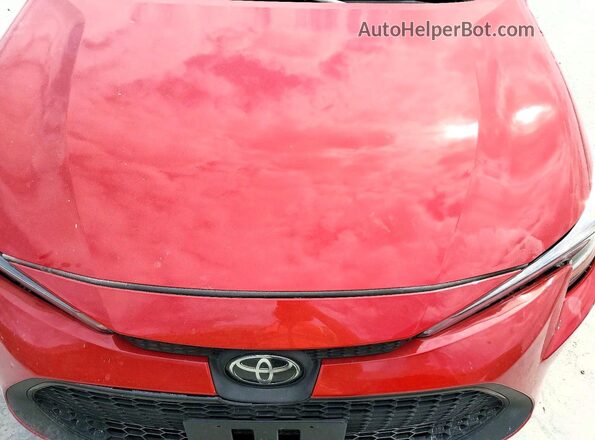 JTDEPMAE2MJ160769 2021 TOYOTA COROLLA Red Вид задньої частини салону