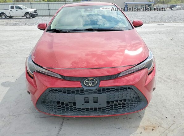 JTDEPMAE2MJ160769 2021 TOYOTA COROLLA Red Вид спереду