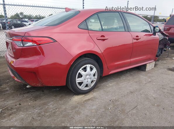 JTDEPMAE2MJ176065 2021 TOYOTA COROLLA Red უკანა მარჯვენა