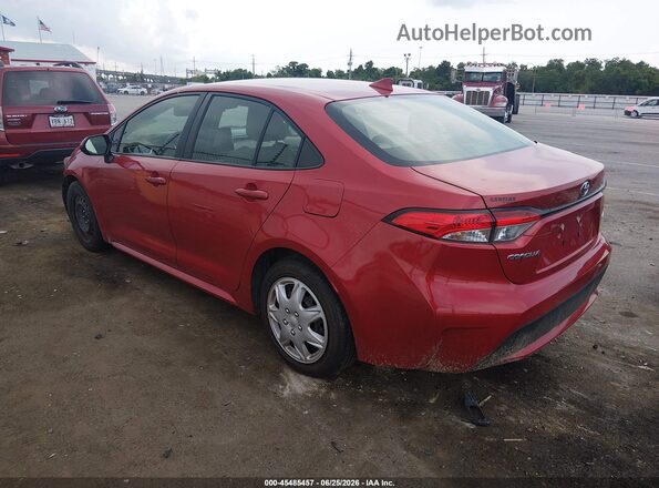JTDEPMAE2MJ176065 2021 TOYOTA COROLLA Red უკანა მარცხენა