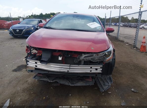 JTDEPMAE2MJ176065 2021 TOYOTA COROLLA Red ხელსაწყოთა პანელის ხედი