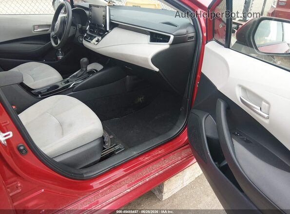 JTDEPMAE2MJ176065 2021 TOYOTA COROLLA Red წინა სალონის ხედი
