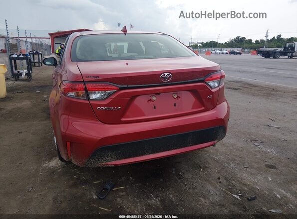 JTDEPMAE2MJ176065 2021 TOYOTA COROLLA Red 