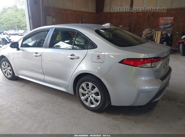JTDEPMAE2N3015933 2022 TOYOTA COROLLA Silver Trasero izquierdo