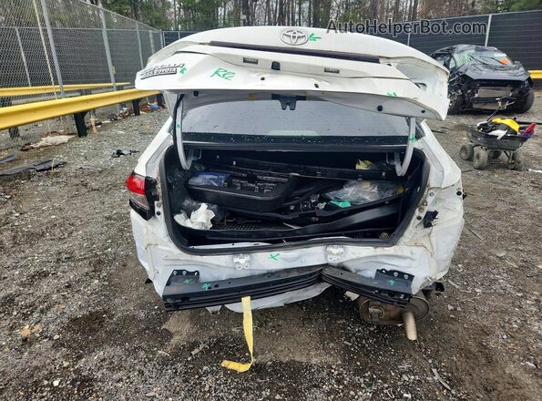 JTDEPMAE2N3022302 2022 TOYOTA COROLLA White Հետևի տեսք
