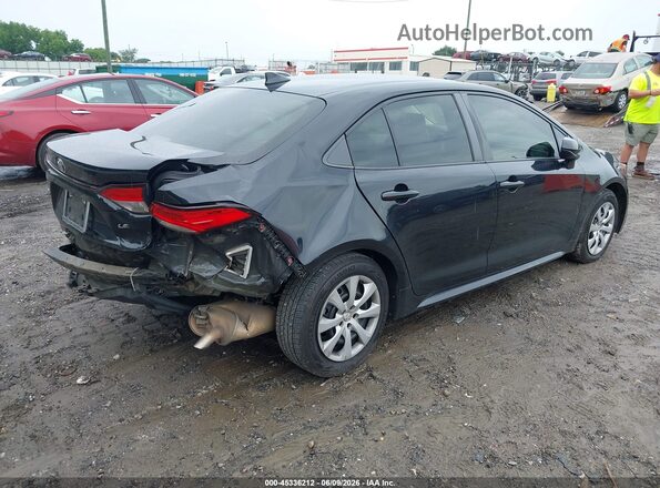 JTDEPMAE2NJ195829 2022 TOYOTA COROLLA Black Trasero derecho