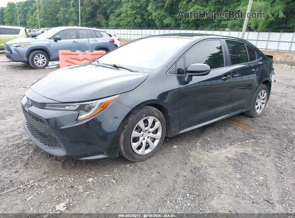 JTDEPMAE2NJ195829 2022 TOYOTA COROLLA Black Vista tres cuartos delantera izquierda