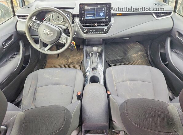JTDEPMAE2NJ198259 2022 TOYOTA COROLLA Blue Առջևի վահանակի տեսք