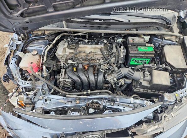 JTDEPMAE2NJ198259 2022 TOYOTA COROLLA Blue Սալոնի հետևի տեսք