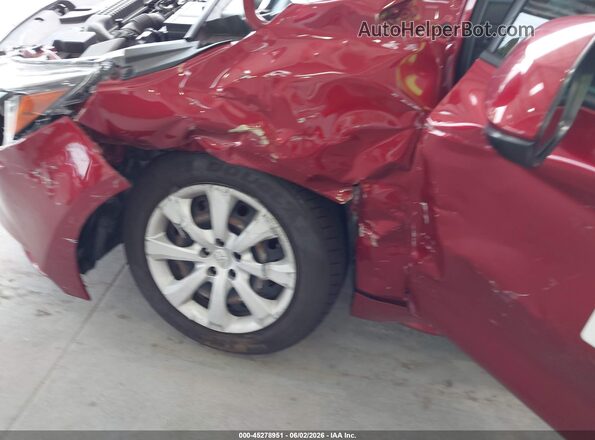 JTDEPMAE2NJ214282 2022 TOYOTA COROLLA Темно-бордовый Вид спереди