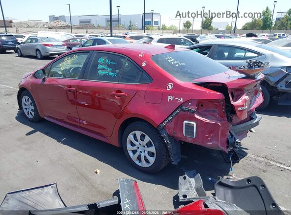JTDEPMAE2NJ228151 2022 TOYOTA COROLLA Red 