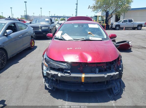 JTDEPMAE2NJ228151 2022 TOYOTA COROLLA Red 